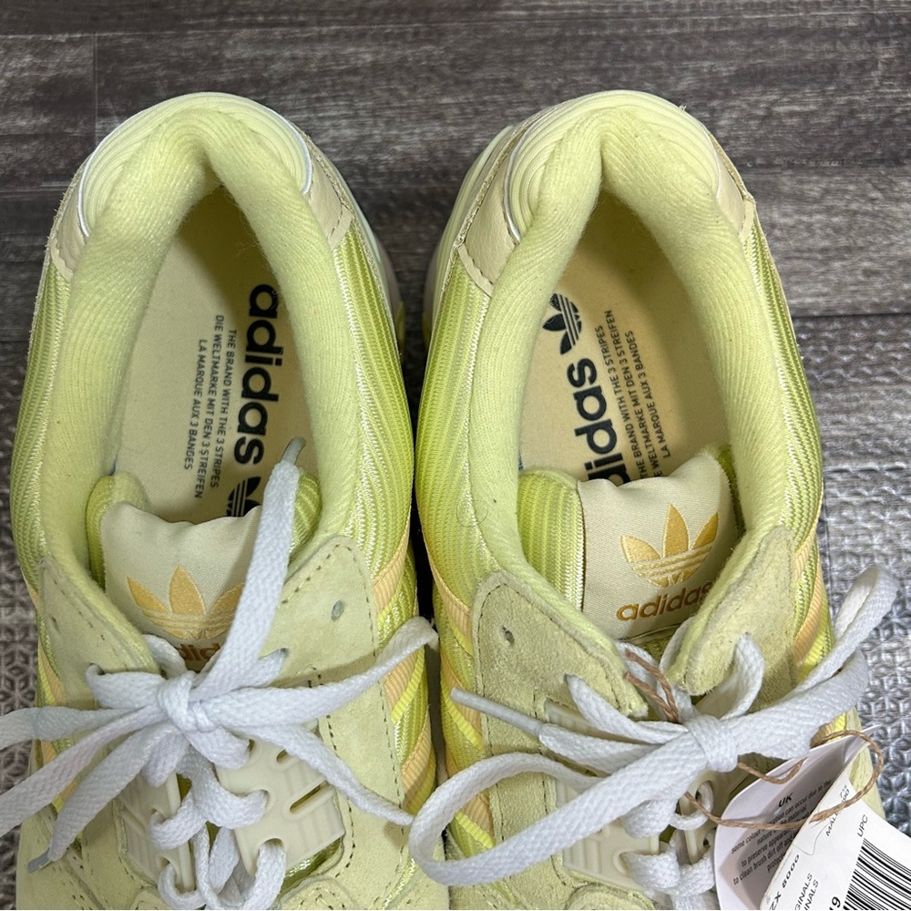NWT Men’s Size 8 Adidas Originals ZX 8000 Sneakers in Yellow Tint H02119 - Picture 7 of 8